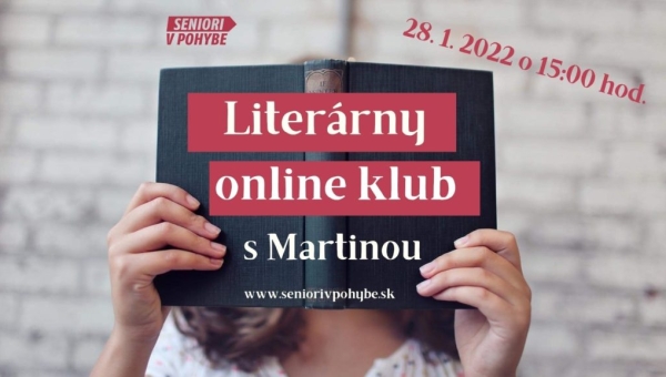 Literárny online klub s Martinou.